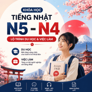 Tiếng Nhật Tổng Hợp N5 – N4